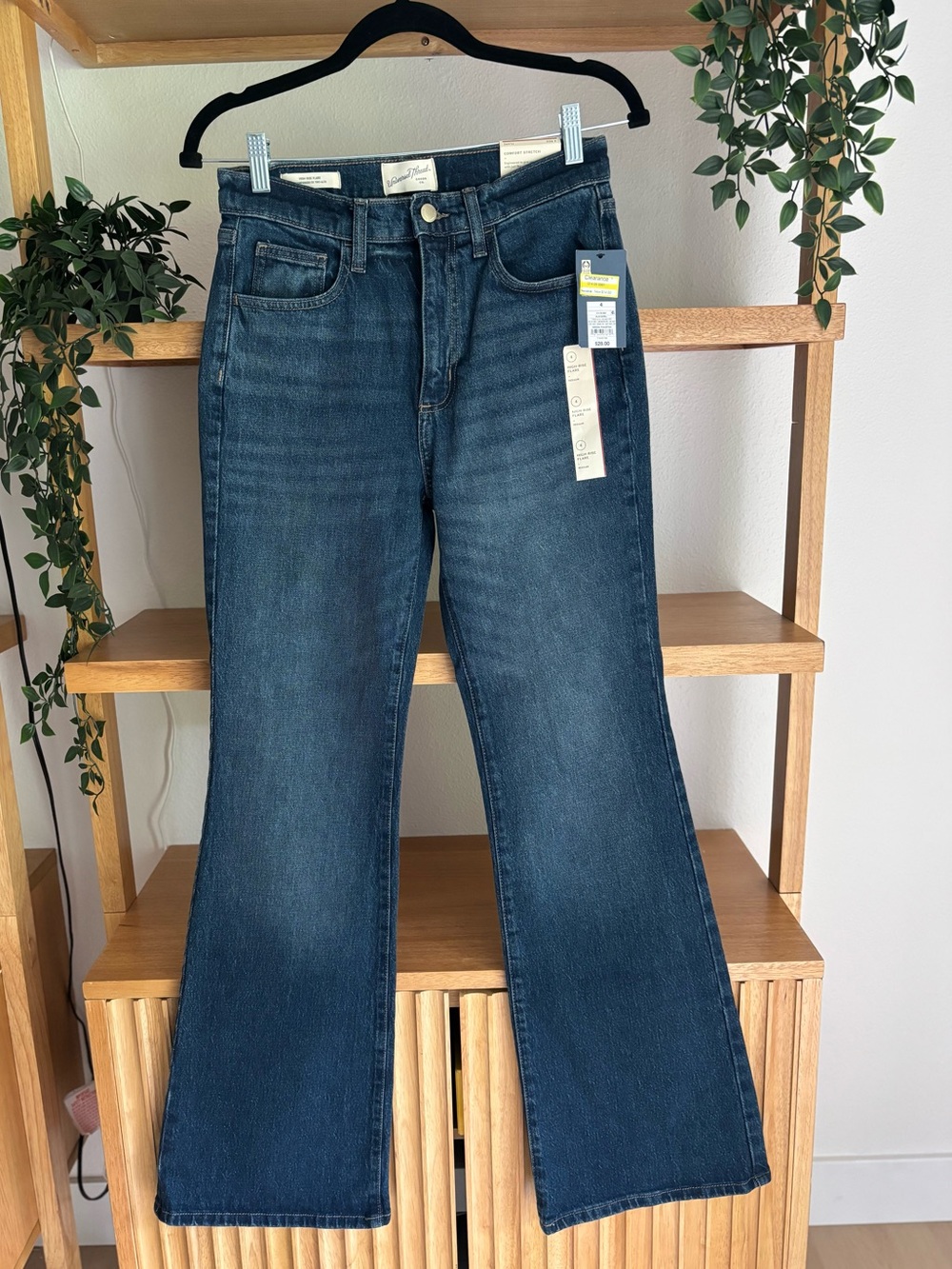 Universal Thread High Rise Flare Jeans w/ Comfort Stretch